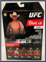 Donald Cerrone (Blue Shorts) from UFC - 2020 Limited Edition manufactured by Jazwares [Back]