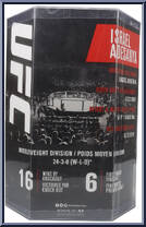 Israel Adesanya from UFC - Basic Series manufactured by McFarlane [Back]