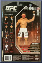 Kendall Grove from UFC - Ultimate Fighting Championship - Series 0 manufactured by Jakks Pacific [Back]