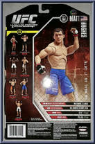 Matt Hughes from UFC - Ultimate Fighting Championship - Series 4 manufactured by Jakks Pacific [Back]