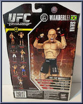 Wanderlei Silva from UFC - Ultimate Fighting Championship - Series 4 manufactured by Jakks Pacific [Back]