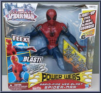 Spider-Man (Rapid-Fire Web-Blast) from Ultimate Spider-Man - Power Webs manufactured by Hasbro [Front]