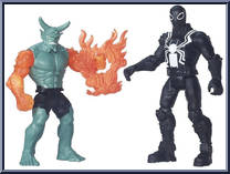 Agent Venom vs. Green Goblin from Ultimate Spider-Man - Sinister 6 manufactured by Hasbro [Loose]