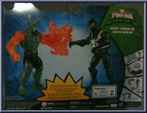 Agent Venom vs. Green Goblin from Ultimate Spider-Man - Sinister 6 manufactured by Hasbro [Back]