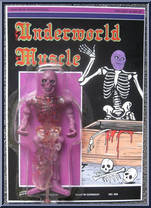 Purple Skeleton Action Figure