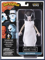 Bride of Frankenstein from Universal Monsters - Bendyfigs manufactured by Noble Toys [Front]