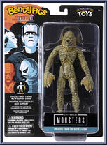 Creature from the Black Lagoon from Universal Monsters - Bendyfigs manufactured by Noble Toys [Front]