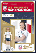 Rose Lavelle (2023 World Cup Home Kit) from U.S. Women's National Team - ReAction Figures manufactured by Super7 [Front]