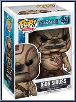 Igon Siruss from Valerian - Pop! Vinyl Figures manufactured by Funko [Front]