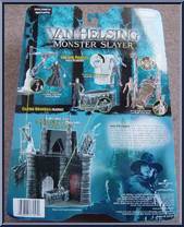 Dracula (with Coffin) from Van Helsing - Deluxe Figures manufactured by Jakks Pacific [Back]