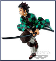 Tanjiro Kamado from Vibration Stars - Demon Slayer: Kimetsu no Yaiba manufactured by Banpresto [Loose]