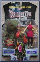 Ada Wong / Ivy (Platinum) from Video Game Super Stars Presents - Resident Evil 2 manufactured by Toy Biz [Front]