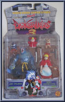 Jon Talbain / Baby Bonnie Hood from Video Game Super Stars Presents - Darkstalkers 3 manufactured by Toy Biz [Front]