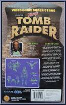 Lara Croft from Video Game Super Stars Presents - Tomb Raider manufactured by Toy Biz [Back]
