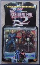 Leon Kennedy / Licker from Video Game Super Stars Presents - Resident Evil 2 manufactured by Toy Biz [Front]