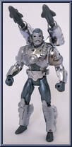 War Machine vs. Mega Man from Video Game Super Stars Presents - Marvel vs Capcom manufactured by Toy Biz [Loose]