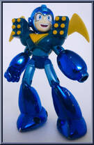 War Machine vs. Mega Man from Video Game Super Stars Presents - Marvel vs Capcom manufactured by Toy Biz [Loose]