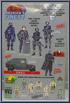 Armed Terrorist from Villains - Boxed manufactured by 21st Century Toys [Back]