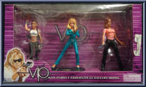 Pamela Anderson as Vallery Irons from V.I.P. - Box Sets manufactured by Play Along [Front]