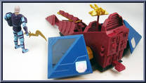 Sky Claw with Mortdred from Visionaries - Darkling Lords - Vehicles manufactured by Hasbro [Loose]