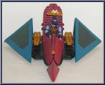 Sky Claw with Mortdred from Visionaries - Darkling Lords - Vehicles manufactured by Hasbro [Loose]
