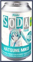 Hatsune Miku from Vocaloid - Soda manufactured by Funko [Front]