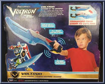 Electronic Transforming Sword from Voltron Legendary Defender - Role Play manufactured by Playmates [Back]