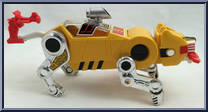 Yellow Lion from Voltron - Lions manufactured by Panosh Place [Loose]