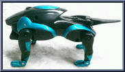 Blue Lion from Voltron - Third Dimension - Stealth Lions manufactured by Trendmasters [Loose]