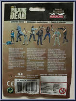 Male Herd Walker from Walking Dead - Construction Sets - Blind Bags - Series 1 manufactured by McFarlane [Back]