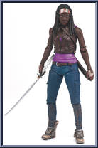 Michonne from Walking Dead - TV Series  3 manufactured by McFarlane [Loose]