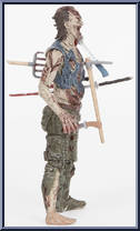 Pin Cushion Zombie from Walking Dead - Comic Series 4 manufactured by McFarlane [Loose]