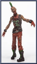 Punk Rock Zombie from Walking Dead - Comic Series 3 manufactured by McFarlane [Loose]
