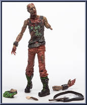 Punk Rock Zombie from Walking Dead - Comic Series 3 manufactured by McFarlane [Loose]