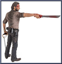 Rick Grimes (Vigilante) (Deluxe) from Walking Dead - 10" Scale manufactured by McFarlane [Loose]