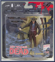 Officer Rick Grimes (Bloody) from Walking Dead - Comic Series 1 manufactured by McFarlane [Front]