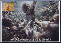 Walkers 4-Pack from Walking Dead - 2024 - 5" Scale manufactured by McFarlane [Front]