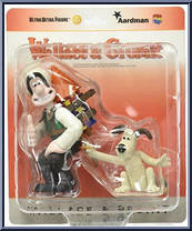 Wallace & Gromit (Rocket) from Wallace & Gromit - Ultra Detail Figures manufactured by Medicom [Front]