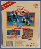 Yellow Card Set #1 from Wallace & Gromit - Basic Series manufactured by Vivid Imaginations [Back]