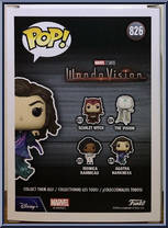Agatha Harkness from WandaVision - Pop! Vinyl Figures manufactured by Funko [Back]