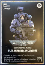 Brother Remus (Incursor) from Warhammer 40,000 - Ultramarines manufactured by JoyToy [Front]