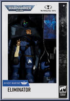 Eliminator (Space Marine) from Warhammer 40,000 - Basic Series manufactured by McFarlane [Front]