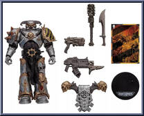 Iron Warrior (Gold Label) from Warhammer 40,000 - Chaos Space Marines manufactured by McFarlane [Loose]