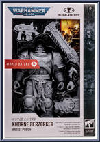 Khorne Berzerker (World Eaters) (Artist Proof) from Warhammer 40,000 - Basic Series manufactured by McFarlane [Front]