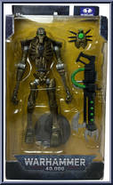 Necron Warrior from Warhammer 40,000 - Basic Series manufactured by McFarlane [Front]