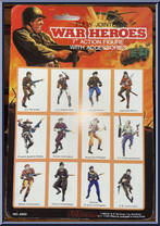 US Fighting Seabee from War Heroes - Basic Series manufactured by Shillman [Back]