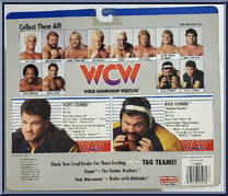 Rick Steiner & Scott Steiner from WCW - Tag Teams - Released in US manufactured by Galoob [Back]