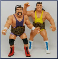 Rick Steiner & Scott Steiner from WCW - Tag Teams - Released in US manufactured by Galoob [Loose]
