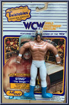 Sting from WCW - Bend-Ems manufactured by Just Toys [Front]