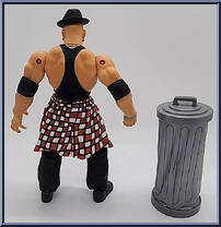 Konnan from WCW - Slam 'N Crunch manufactured by Toy Biz [Loose]